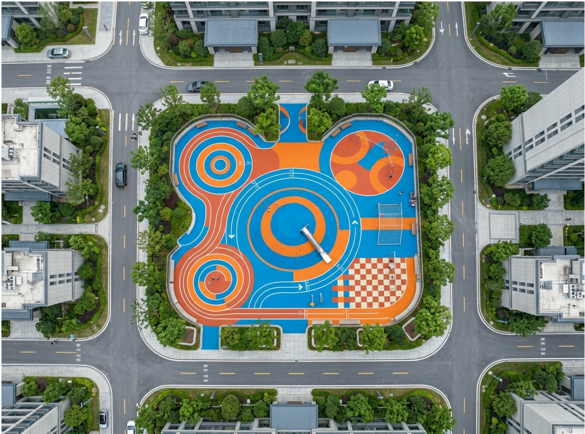 五家渠市预制型塑胶跑道EPDM塑胶跑道 - 方案